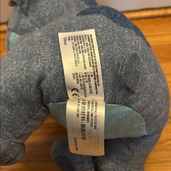 Disney Parks Denim Stitch Plush - Picture 6 of 6